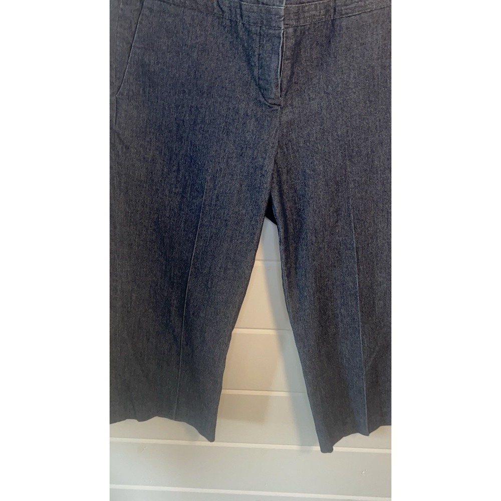willi smith pants Workwear Capri Dark Wash Light Weight Denim